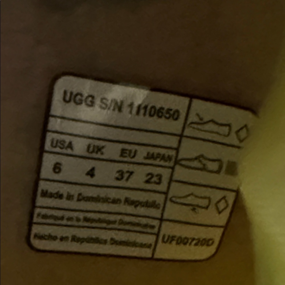 Ugg Bright Yellow Ankle Boots Euc - image 7